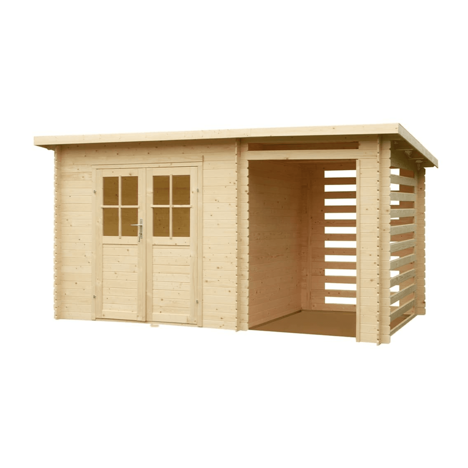 Abri de jardin Bois – 7.44 m2 – Prix usine – DESTOCKAGE — miniature 2