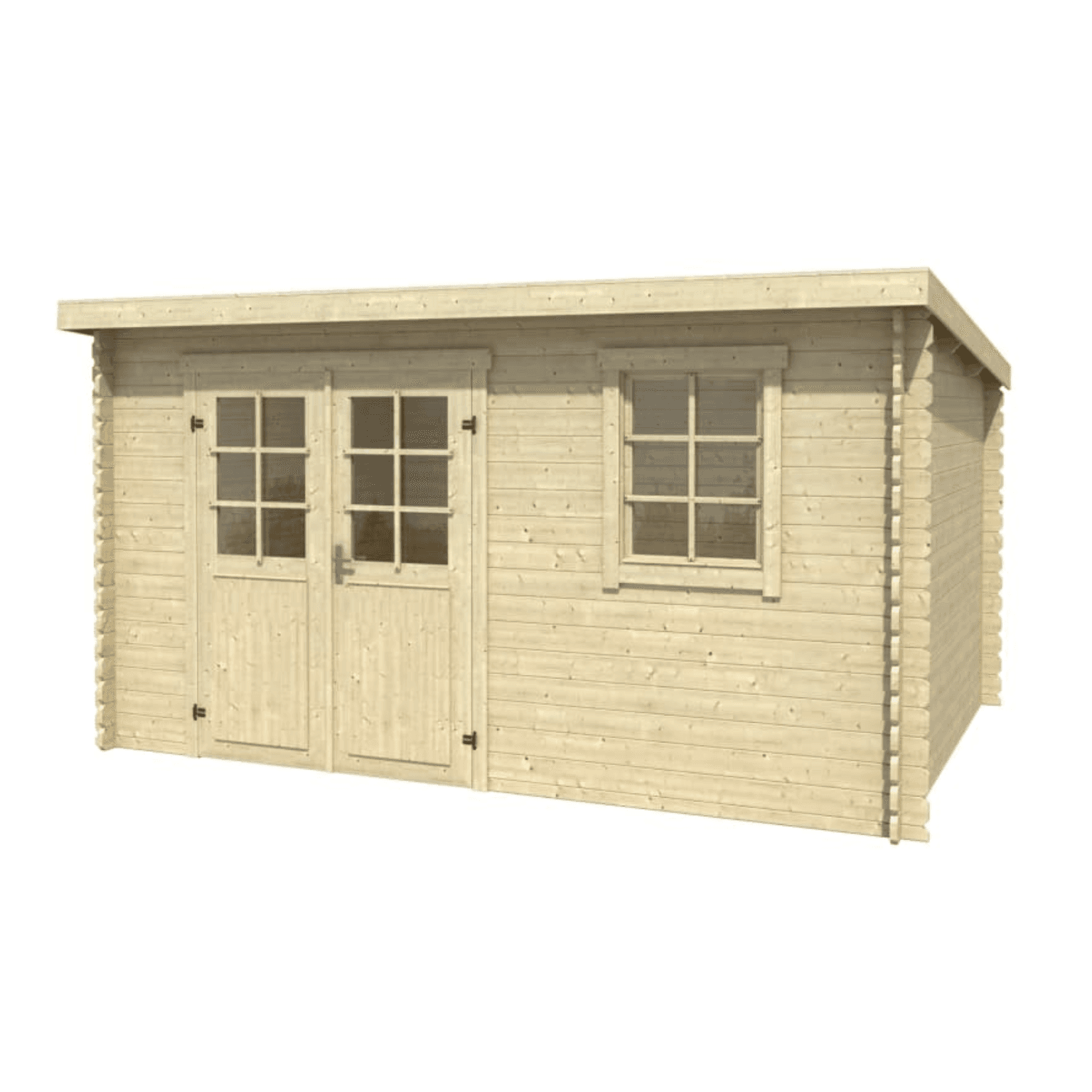 Abri de jardin SANTA FE 10m2 – 28mm — miniature 3