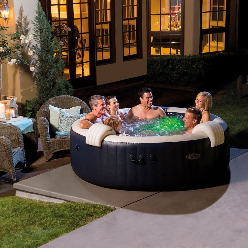 Spa gonflable Blue Navy 4 places — vue 3