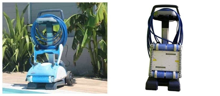 Robot Dolphin Nauty TC brosse combinée + télécommande — vue 3